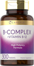 Vitamina del Complejo B con B12 | 300 Tabletas