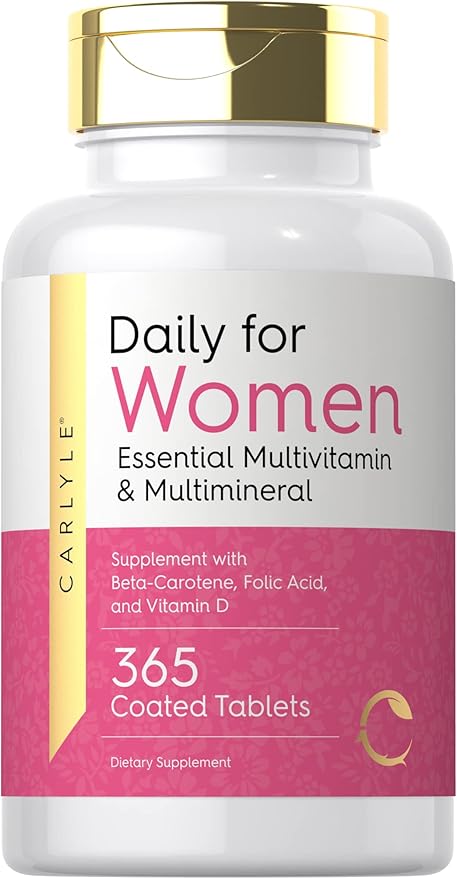 Carlyle Multivitamínico para mujer | 365 tabletas