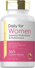 Carlyle Multivitamínico para mujer | 365 tabletas