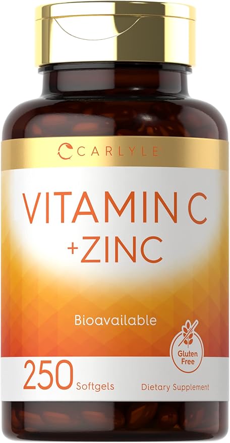 Vitamina C con zinc | 250 cápsulas