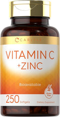 Vitamina C con zinc | 250 cápsulas